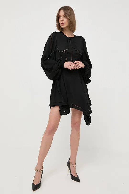 Φόρεμα Elisabetta Franchi μαύρο