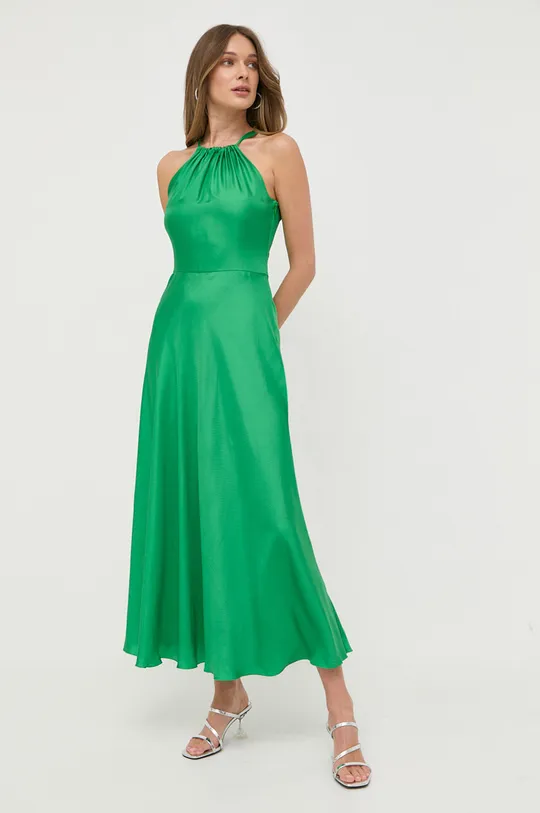 πράσινο Μεταξωτό φόρεμα Red Valentino Γυναικεία