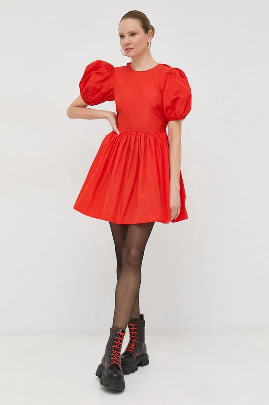 Φόρεμα Red Valentino πορτοκαλί
