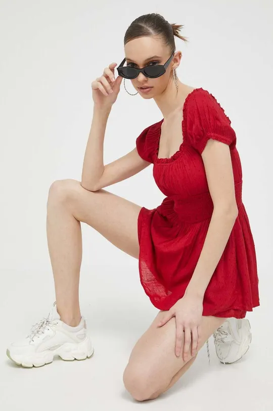 κόκκινο Ολόσωμη φόρμα Hollister Co. Γυναικεία