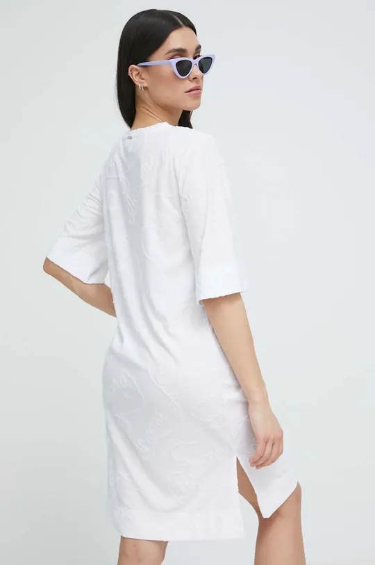 Φόρεμα παραλίας Emporio Armani Underwear λευκό