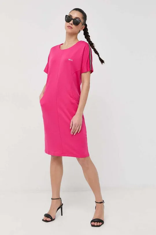 ροζ Φόρεμα Liu Jo Γυναικεία
