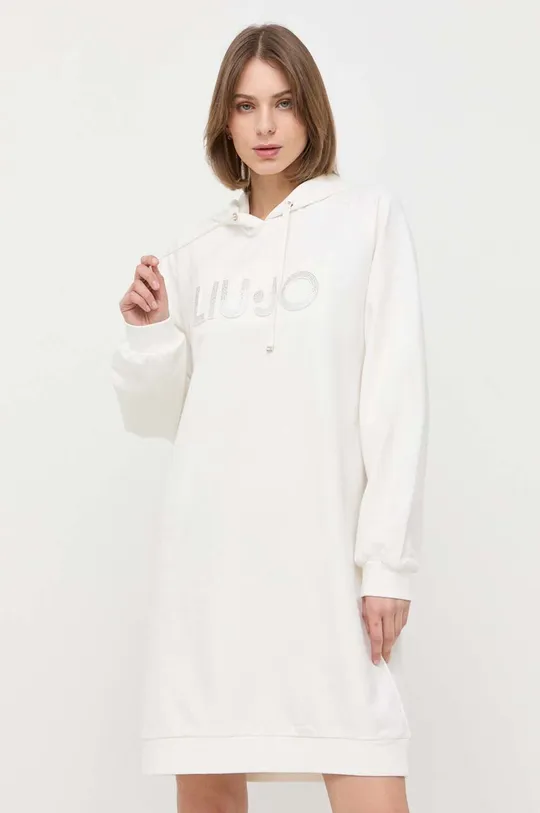 Φόρεμα Liu Jo  Κύριο υλικό: 95% Βαμβάκι, 5% Σπαντέξ Άλλα υλικά: 95% Βαμβάκι, 5% Σπαντέξ