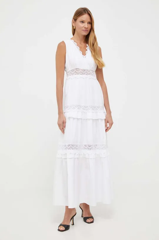 λευκό Φόρεμα Twinset Γυναικεία