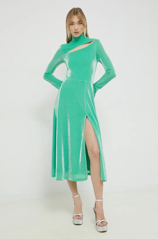 Φόρεμα Rotate πράσινο