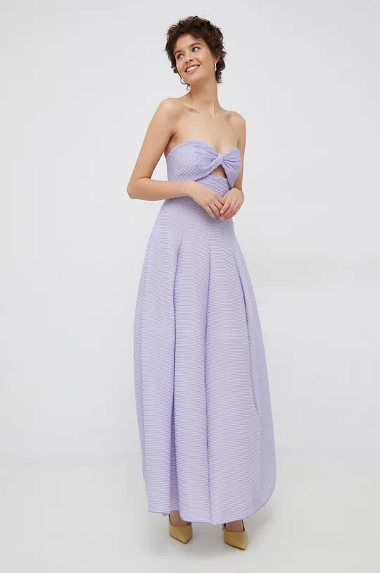 Сукня Emporio Armani фіолетовий