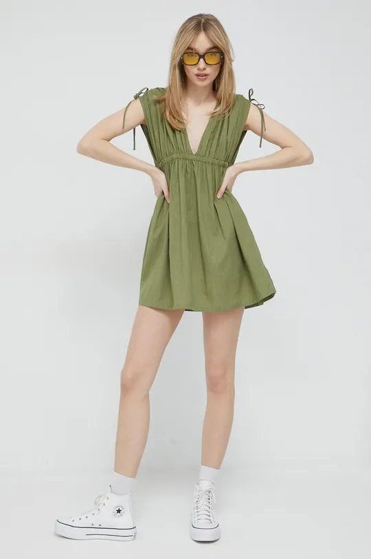 Φόρεμα Roxy πράσινο