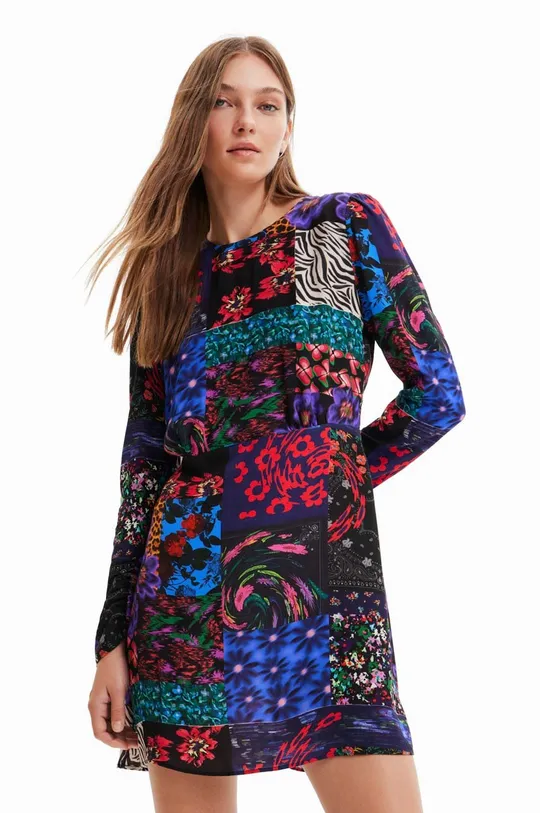 multicolor Desigual sukienka Damski