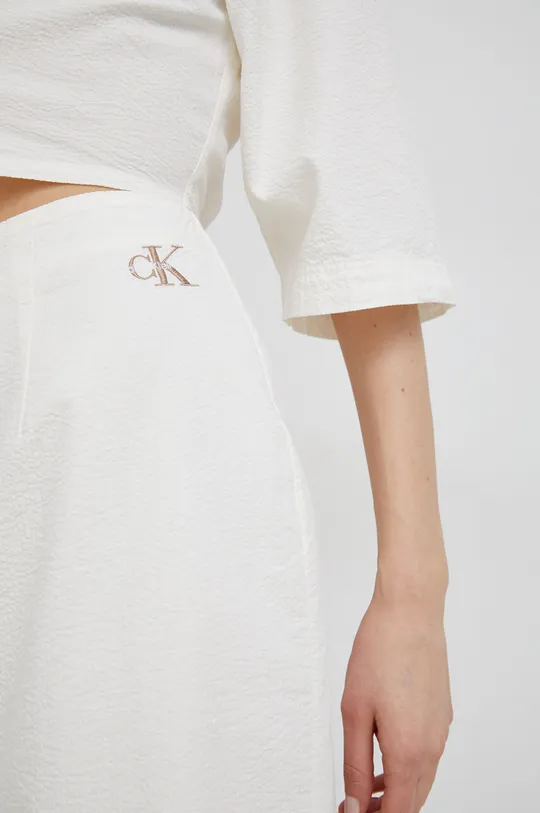 Pamučna haljina Calvin Klein Jeans Ženski