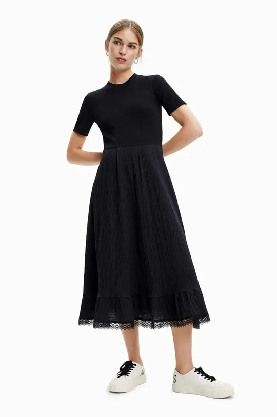 μαύρο Φόρεμα Desigual Γυναικεία