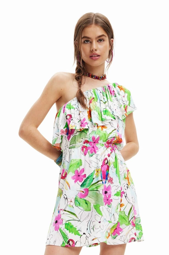 bianco Desigual vestito Donna