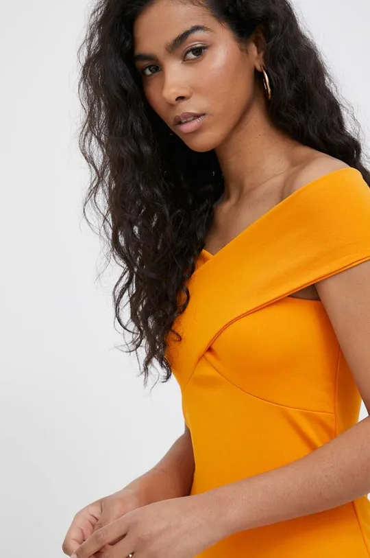 oranžna Obleka Sisley