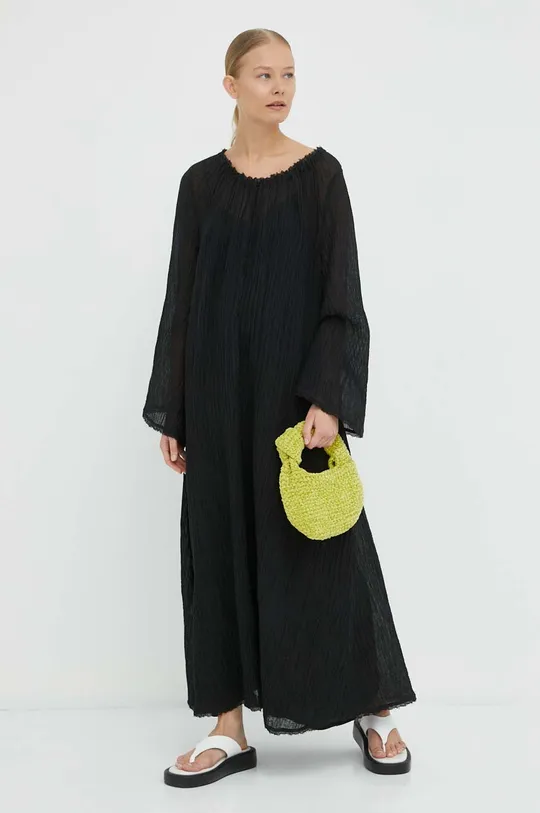 чёрный Платье By Malene Birger