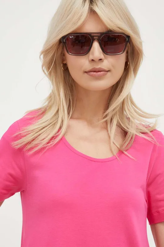 ροζ Φόρεμα United Colors of Benetton