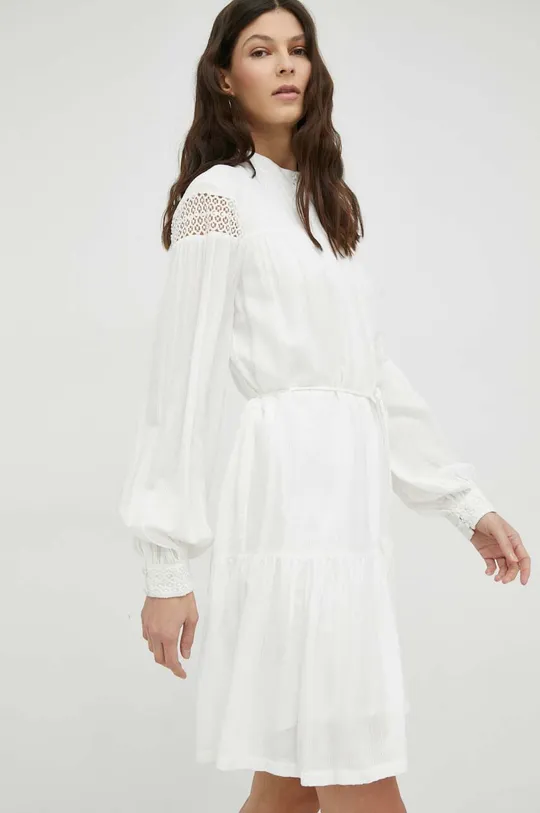 Φόρεμα Bruuns Bazaar Viola Leora λευκό