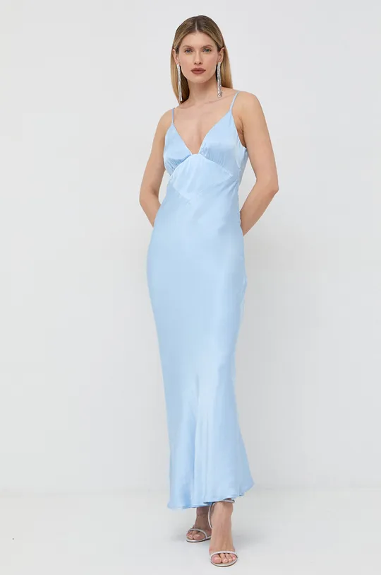 Φόρεμα Bardot μπλε