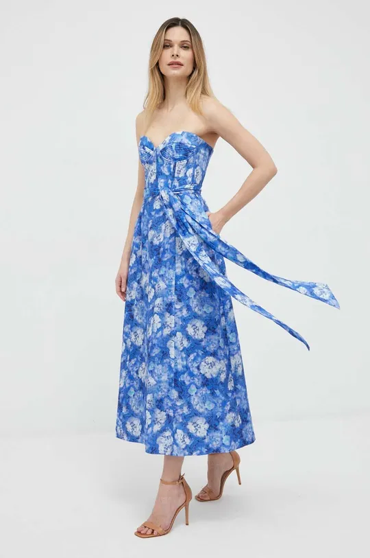 Платье Bardot голубой