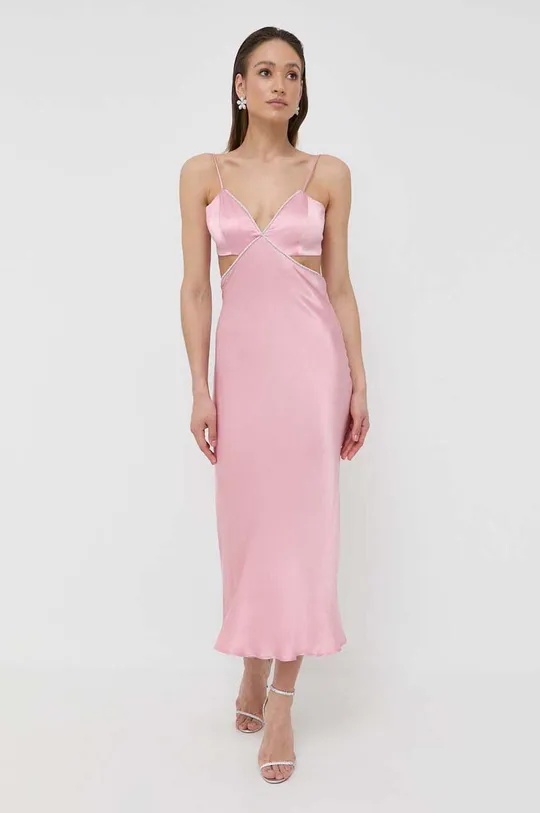 Bardot ruha rózsaszín