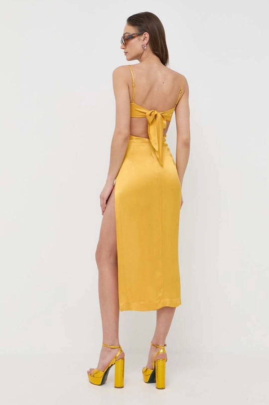 Bardot vestito giallo