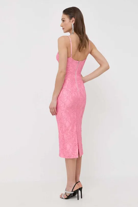 Bardot sukienka różowy
