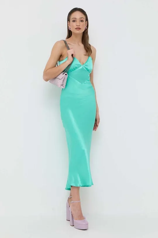 πράσινο Φόρεμα Bardot Γυναικεία