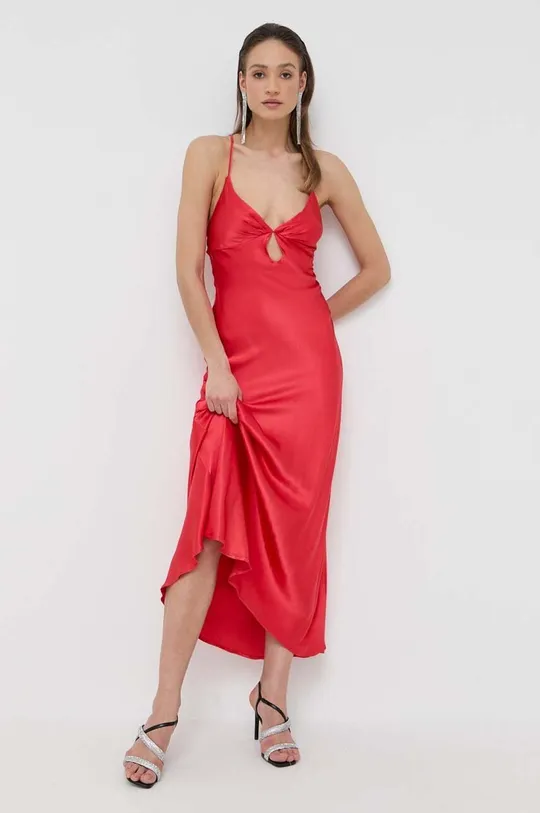 Сукня Bardot червоний