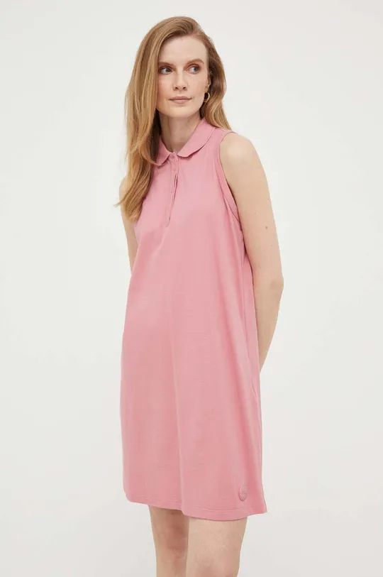 ροζ Βαμβακερό φόρεμα Colmar Γυναικεία