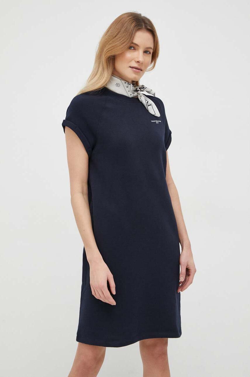 Tommy Hilfiger sukienka granatowy