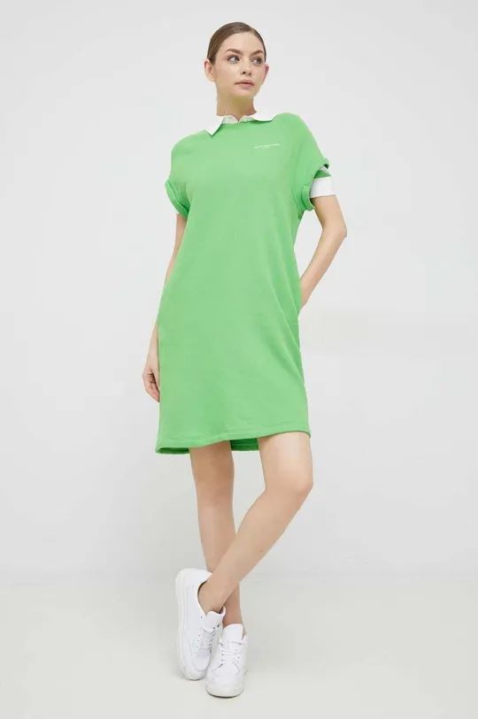 zelena Obleka Tommy Hilfiger Ženski