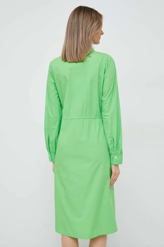 Odzież Tommy Hilfiger sukienka bawełniana WW0WW39196.PPYX zielony