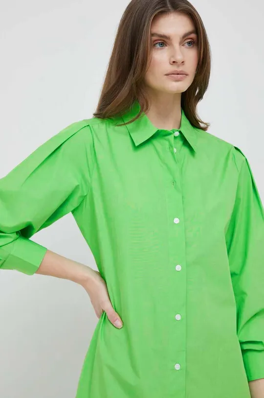 zelena Pamučna haljina Tommy Hilfiger