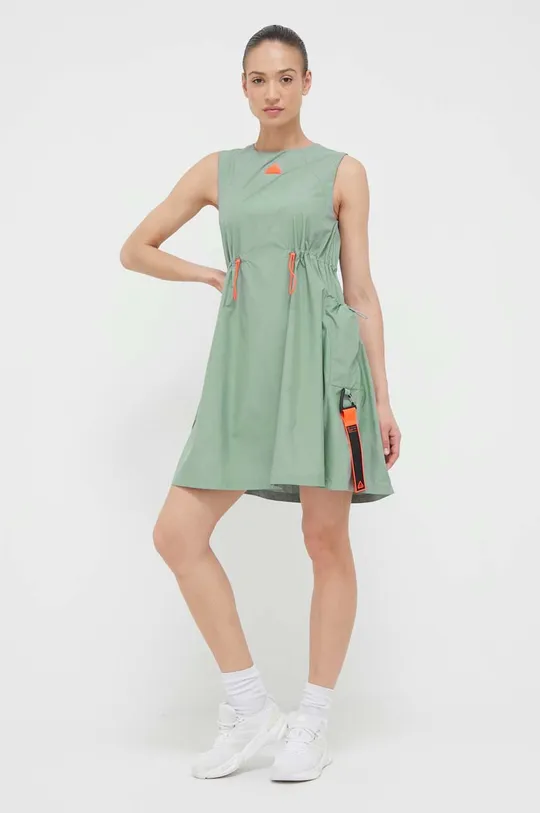 πράσινο Φόρεμα adidas Γυναικεία