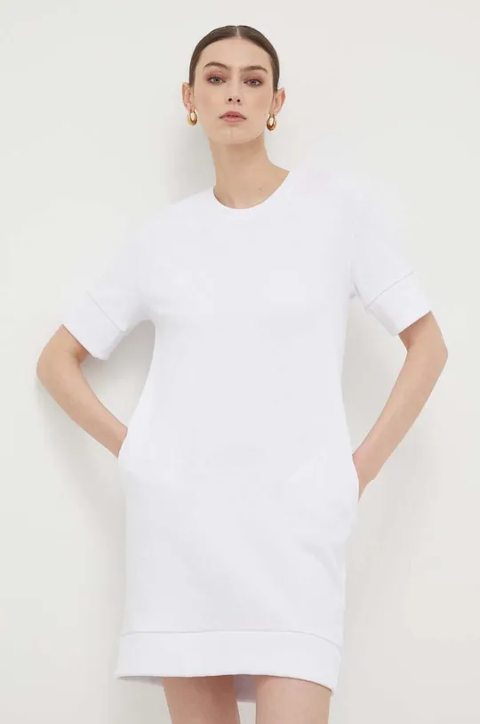 Φόρεμα Armani Exchange λευκό