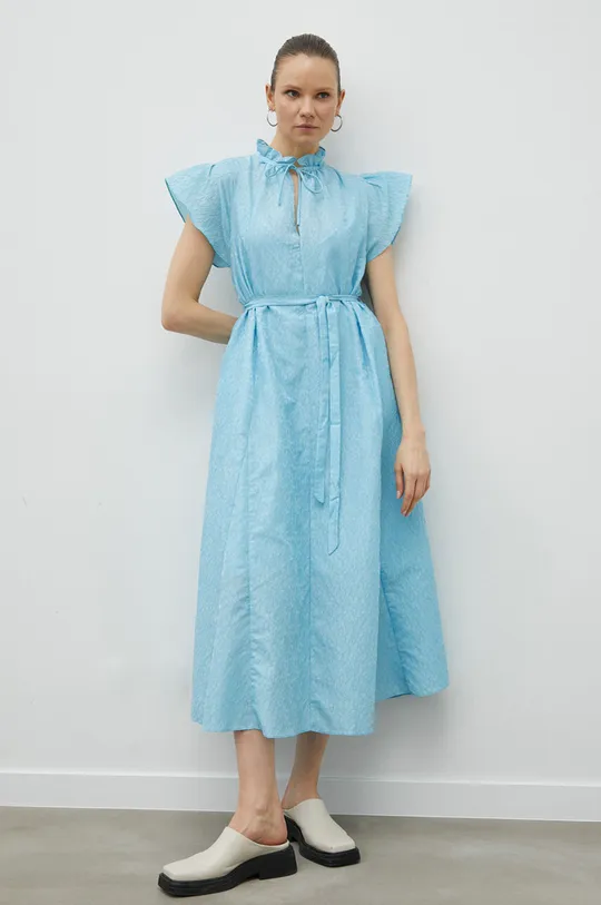 Φόρεμα Samsoe Samsoe μπλε