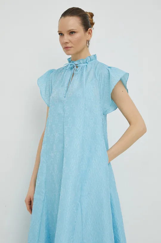 niebieski Samsoe Samsoe sukienka