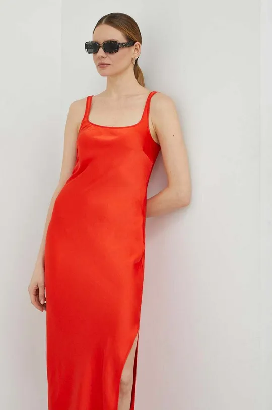 Samsoe Samsoe dress orange