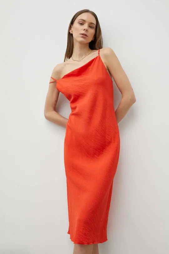 Φόρεμα Samsoe Samsoe  Κύριο υλικό: 88% LENZING ECOVERO βισκόζη, 12% Πολυεστέρας Φόδρα: 100% Βισκόζη