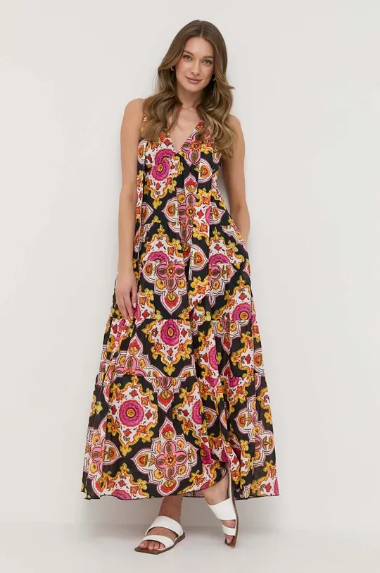 multicolor MAX&Co. sukienka bawełniana Damski