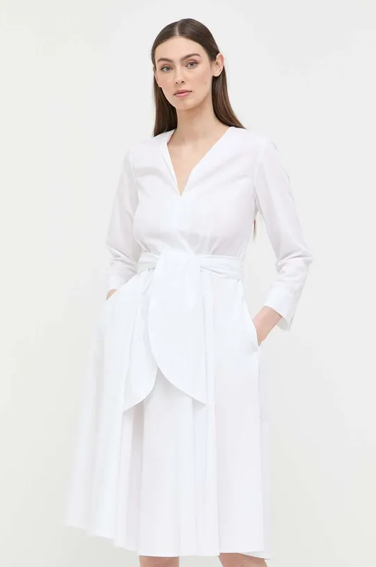 λευκό Βαμβακερό φόρεμα MAX&Co. Γυναικεία
