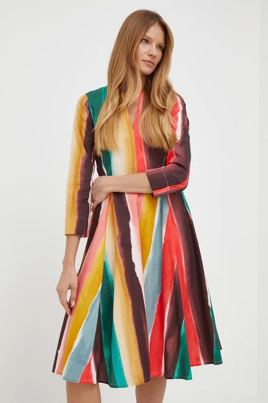 Βαμβακερό φόρεμα MAX&Co. πολύχρωμο