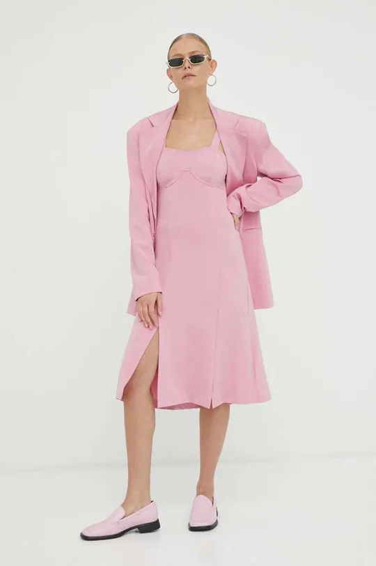 Φόρεμα Remain ροζ