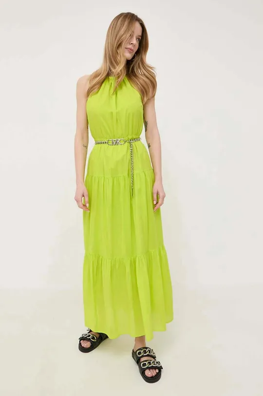 πράσινο Βαμβακερό φόρεμα MICHAEL Michael Kors Γυναικεία