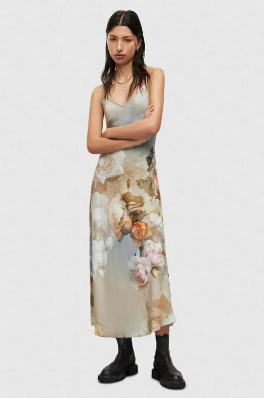 Šaty AllSaints  100 % Recyklovaný polyester