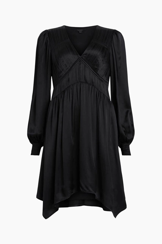 czarny AllSaints sukienka ESTA DRESS