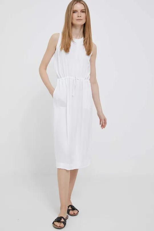 λευκό Φόρεμα Deha Γυναικεία