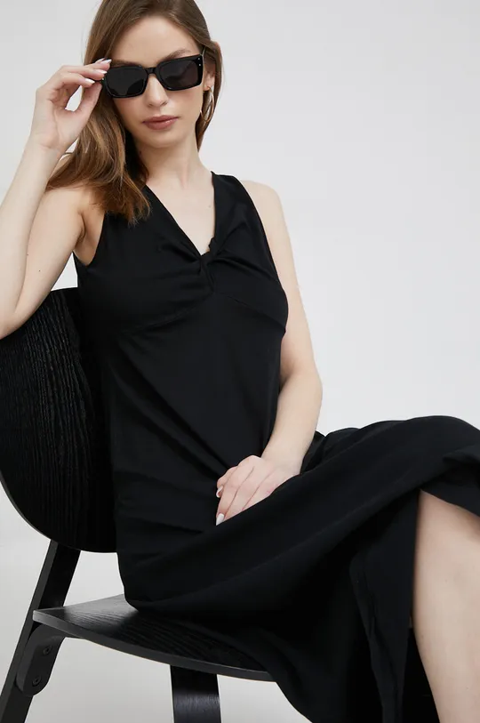 čierna Bavlnené šaty Deha Dámsky