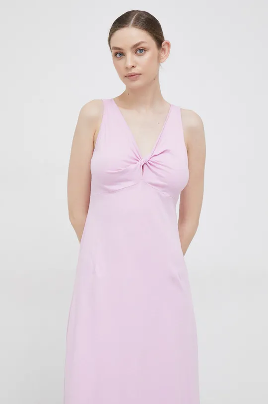 рожевий Бавовняна сукня Deha Жіночий