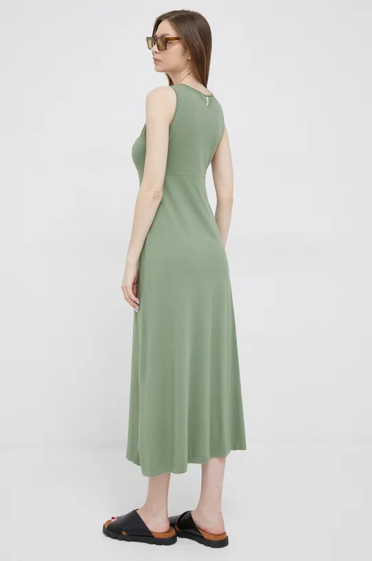 Βαμβακερό φόρεμα Deha πράσινο