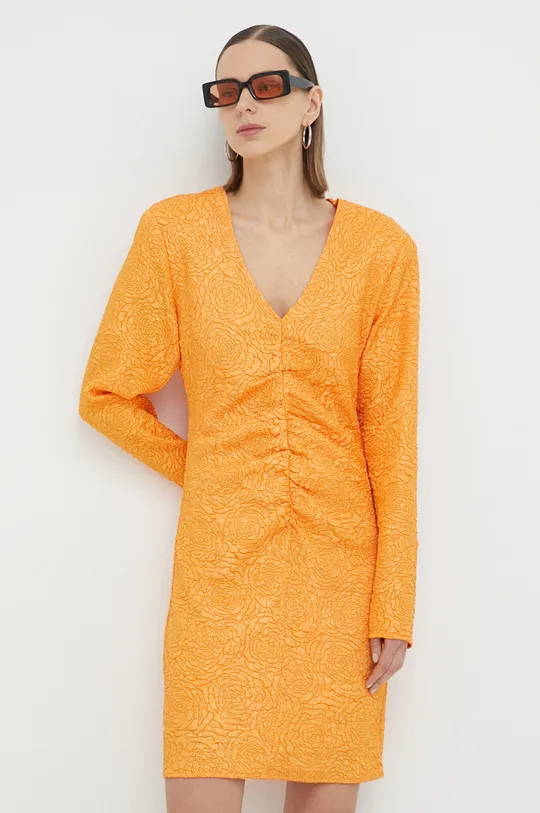 oranžna Obleka Gestuz MaisieGZ Ženski