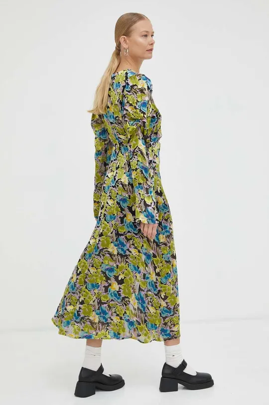Φόρεμα από συνδιασμό μεταξιού Gestuz Floria  Κύριο υλικό: 75% Βισκόζη, 25% Μετάξι Φόδρα: 100% Βισκόζη